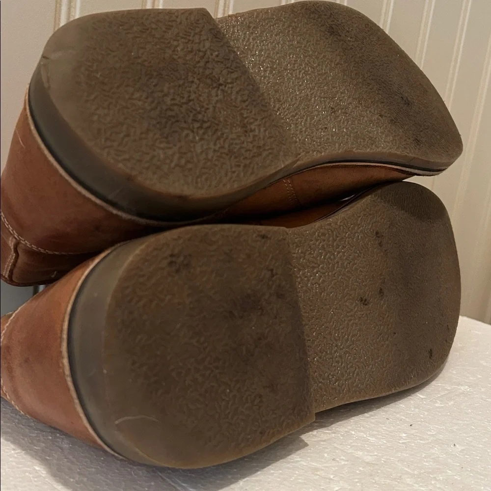 Steve Madden Leather Chukka LaceUp ankle bootie shoes men’s size 16 camel brown